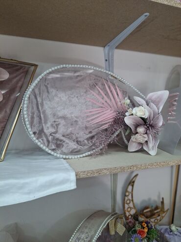 Toy aksesuarları: Toy və nişan üçün zərif hədiyyə/nişan səbəti və vitrin dəstləri - — 15