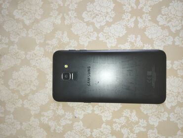 samsung j6: Samsung Galaxy J6 2018, 32 GB, rəng - Qara, Barmaq izi