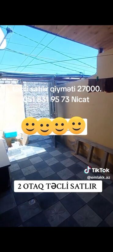 Həyət evləri və villaların satışı: 2 otaqlı, 99451831 kv. m, Kredit yoxdur, Yeni təmirli