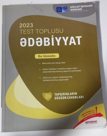 7 ci sinif ədəbiyyat metodik vəsait 2022: 2023-cü il üçün hazırlanmış bu ədəbiyyat test toplusu, Dövlət İmtahan