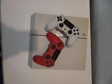 PS4 (Sony Playstation 4): Sony PlayStation 4 (PS4) – Glacier White - Konzola PS4 u beloj — 1