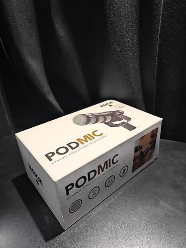 наушники с микрофоном: СРОЧНО. Продаю динамический микрофон RØDE PodMic XLR! Микрофон — 2