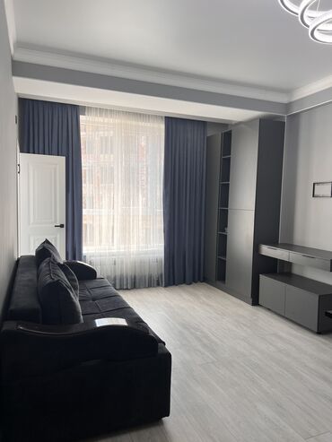 квартира ош суточное: 2 комнаты, 55 м², Элитка, 9 этаж, Дизайнерский ремонт