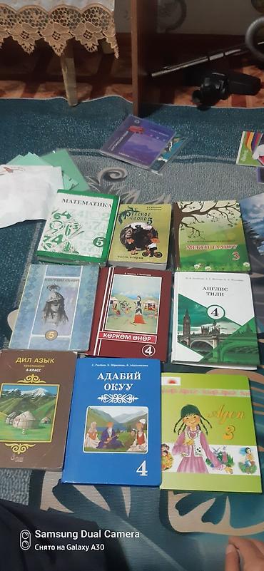 Китептер: Комплект школьных учебников и хрестоматий (Кыргызстан — 1