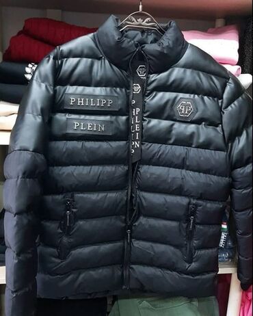 suskavac jakne zenske: Winter jacket M (EU 50), S (EU 48), Philipp Plein, color - Black