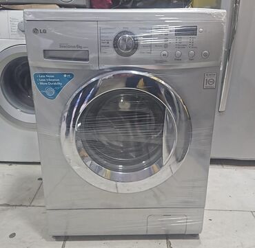 pendir qizardan: Paltaryuyan maşın LG, 6 kq, Avtomat, Qurutmasız, Kredit yoxdur