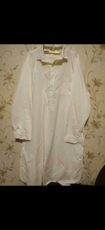 qadin sarocka modelleri: Рубашка 5XL (EU 50), цвет - Белый