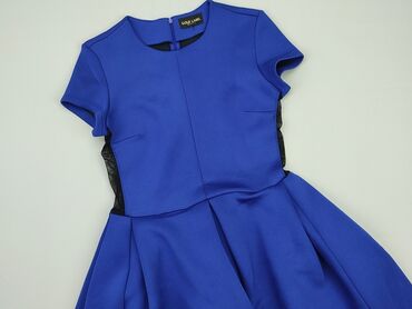 niebieska sukienki midi: Dress, S (EU 36), Mohito, condition - Very good