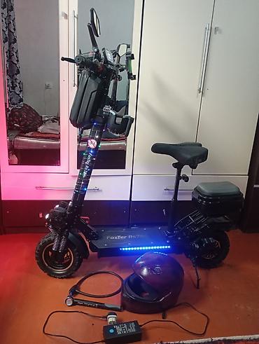 Elektrikli samokatlar: Elektrik skuter – FaSTer RS7 - Güclü elektrik skuter, oturacaqlı — 26