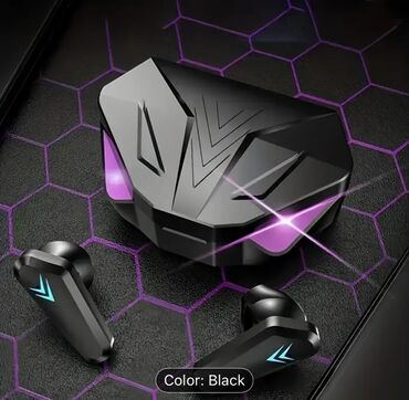 Qulaqcıqlar: Yeni Simsiz (Bluetooth) Qulaqcıqlar, rəng - Qara