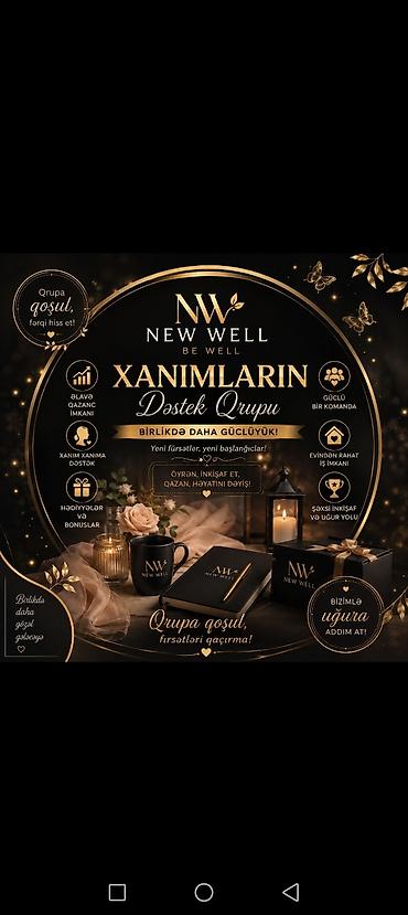 ucuz ev temiri: NW New Well – Xanımların Dəstək Qrupu Xanımlar üçün inkişaf və qazanc — 1