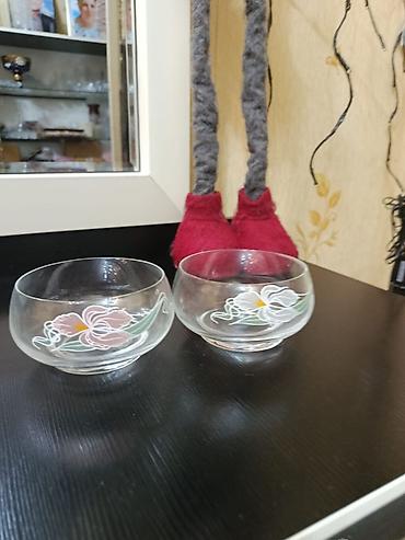 murəbbə satışı: Kasalar, 2 ədədli dəst, rəng - Ağ, Şüşə — 1