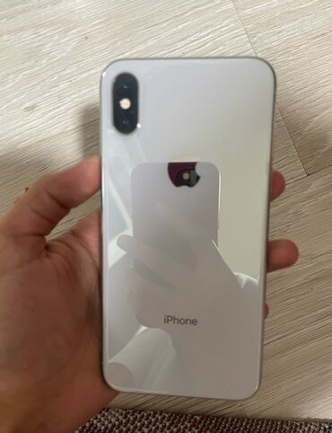 12 про макс цена бишкек бу: IPhone Xs, Б/у, 64 ГБ, Белый, Чехол, 75 %