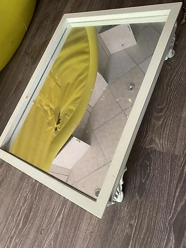 guzgu samdan: Güzgü Masaüstü, Düzbucaqlı, Dekorativ, Naxışlı — 3