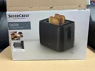 Tosteri: SilverCrest toster za hleb – crni, 870 W - Dve široke slot-otvore za — 18