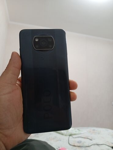 карманный роутер: Poco X3 NFC, Б/у, цвет - Синий, 2 SIM