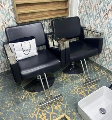 Salon, tibbi kreslolar: İşlənmiş, Saş kəsimi kreslosu