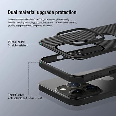 Maske i futrole za telefone: Futrola Nillkin Super Frost Pro za iPhone 15 Pro (6.1) u plavoj boji — 4