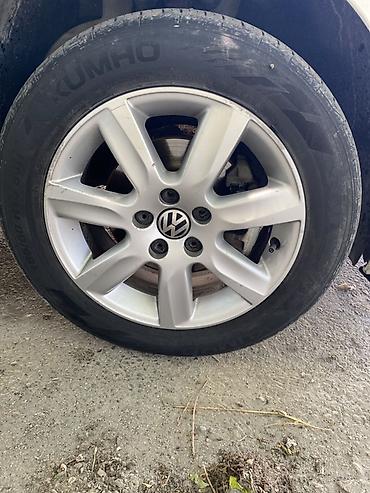 volkswagen diski: Volkswagen orijinal yüngül lehimli disklər və təkərlər dəsti - — 3