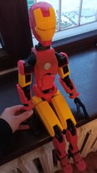 купить мягкую игрушку в бишкеке: Железный человек 70 см 🔥💯💥💥💯 статуэтка распечатанный на 3д принтере