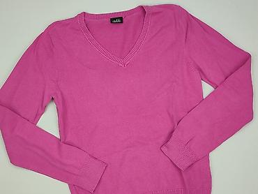 sweter fuksja: Sweter damski, rozmiar M — 1