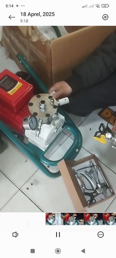 Döşəmə: Pulverizator, Elektrik