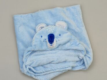 Ręczniki: Ręcznik 74 x 85, kolor - Jasnoniebieski, stan - Bardzo dobry