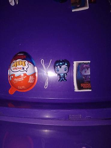 kinder stranger: Fiqur, Plastik, rəng - Gümüşü — 1