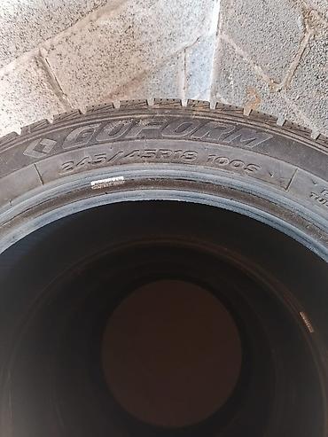 800 куль: Продам Зимние шины Goform 245/45 R18 100S — комплект из 4 шин, в — 3
