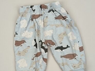 Spodnie dresowe: Spodnie dresowe, Fox&Bunny, 9-12 m, stan - Zadowalający