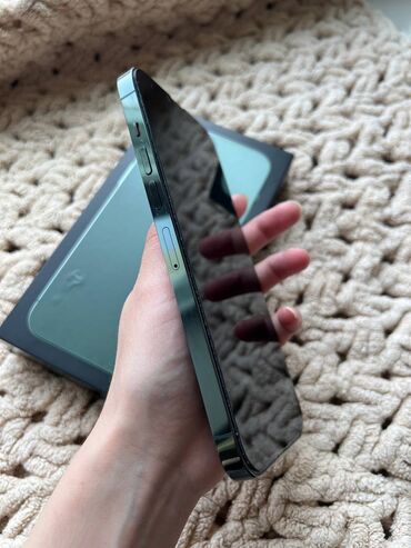 iphone 13 pro новый: IPhone 13 Pro Max, Б/у, 128 ГБ, Зеленый, Наушники, Защитное стекло, Чехол, 89 %