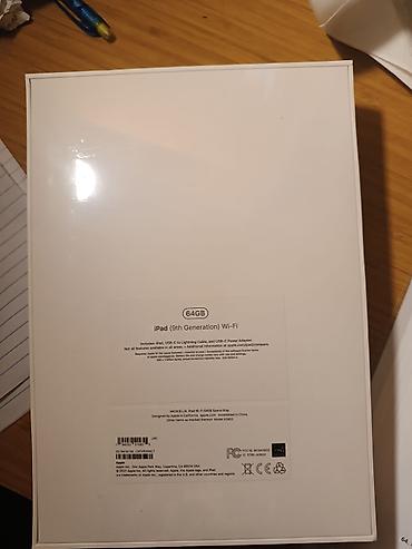 Apple iPad: İpad 9gen 2021 64GB, yeni açılmamış qutuda — 2
