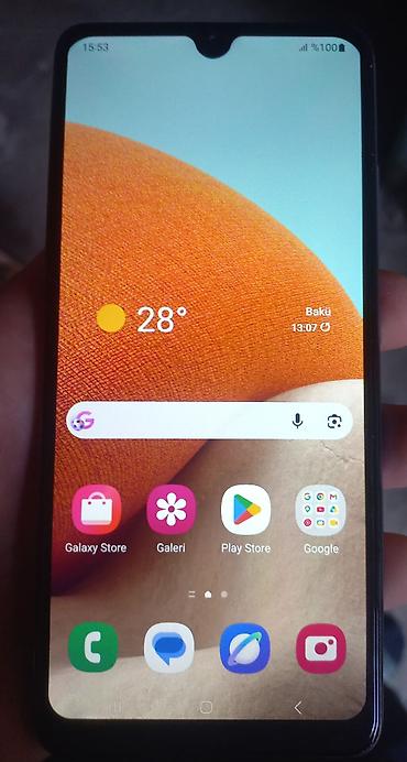 samsung netbook: Samsung Galaxy A32, 64 GB, rəng - Bənövşəyi, İki sim kartlı — 2