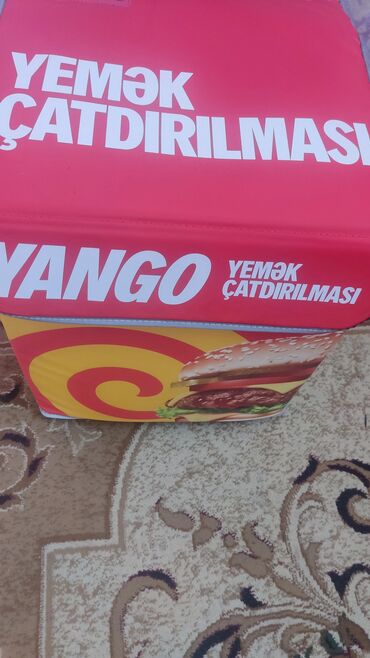 dönər avadanlığı: Yango yemək çatdırılma çantası. Yeməklərin təzə və isti qalması üçün