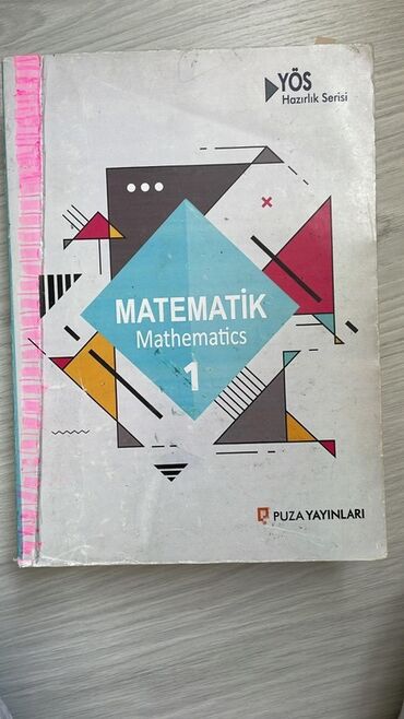 Riyaziyyat: Puza yayımları terefinsen nəşr edilmiş Matematik 1 kitabı. Teqriben