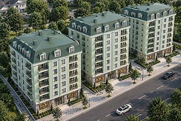 sumqayitda bina evleri: 1 otaqlı, Yeni tikili, 42 kv. m — 2