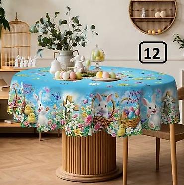 Kuhinjski tekstil: Okrugli stonjak
Prečnik 150cm — 2