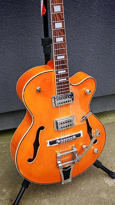 Gitare: HARLEY BENTON BIGTONE TREM VINTAGE ORANGE | . Slanje po — 2