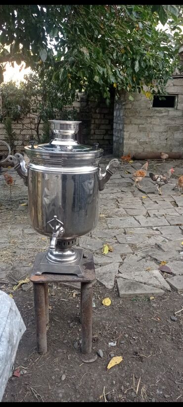 samavar alıram: İşlənmiş Od Samovar, 10-dan çox l, Ünvandan götürmə