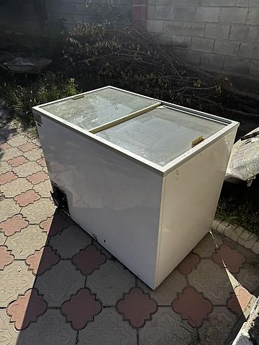 Не рабочий Морозильный ларь (витринный) с раздвижными стеклянными