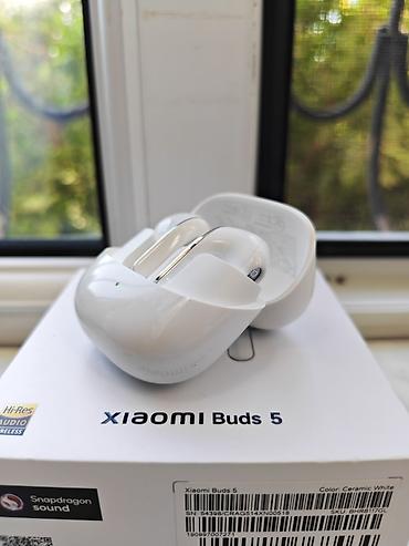 Audio: İşlənmiş Simsiz (Bluetooth) Qulaqcıqlar, Xiaomi, rəng - Ağ — 3