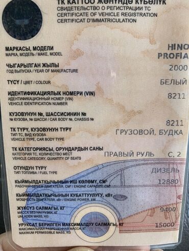 Грузовики: Грузовик, Б/у — 13