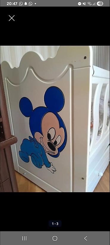 Uşaqlar üçün digər mallar: Matras var iki üzlü yay qış üçün 6yasa kimi uşaq yata bilər az işlənib — 2