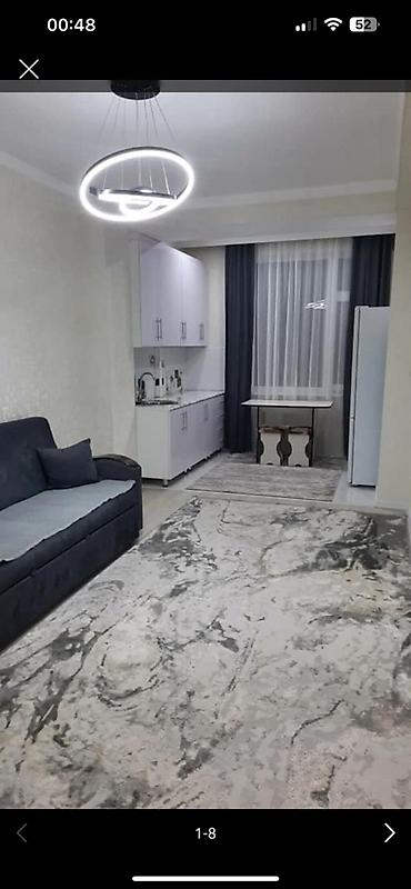 сдаю квартиры кызыл аскер: 1 комната, 42 м², 2 этаж, Евроремонт — 1