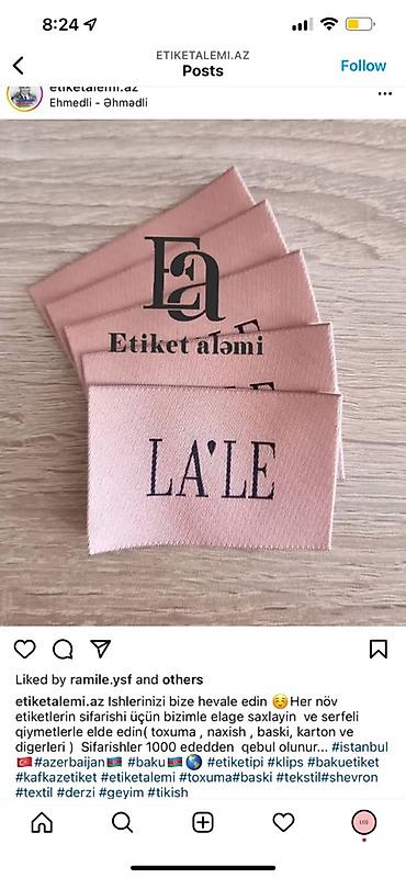 dossil gel nə üçündür: Tekstil məhsulları üçün fərdi parça etiketləri və brend etiketləri - — 10