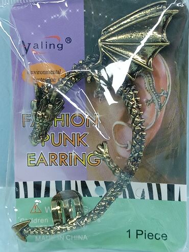 Серьги: Кафф (серьга) ДРАКОН Кафф – это серьга, которая сочетает в себе — 8