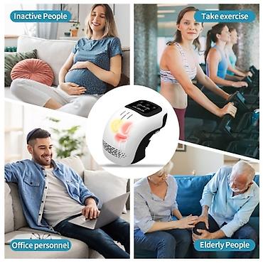 pregrada za klimu: Bežični grejač i masažer za koleno – toplotna terapija sa vibracijom — 8
