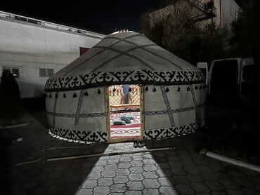 Аренда юрт: Аренда юрты, Каркас Деревянный, 85 баш, Посуда, Самовар, С полом — 11