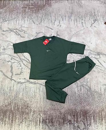Gornji i donji deo: Nike komplet majica i pantalone - pamuk sa elastinom Novi model Nike — 17