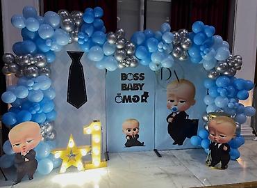 evde ad gunu bezekleri: Uşaq doğum günü dekorasiyası xidməti - Mövzular: peri nağılı, “Boss — 3